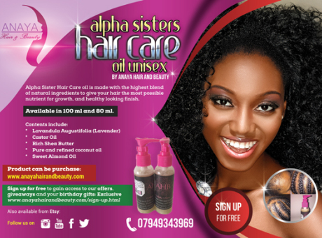 Anaya HairCare and Oil.