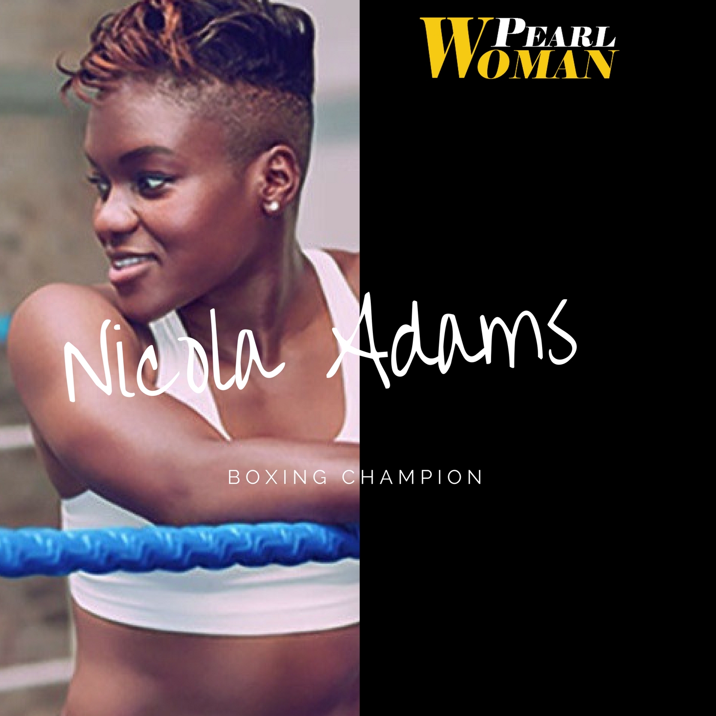 Pearlwoman of the week. Nicola Adams OBE